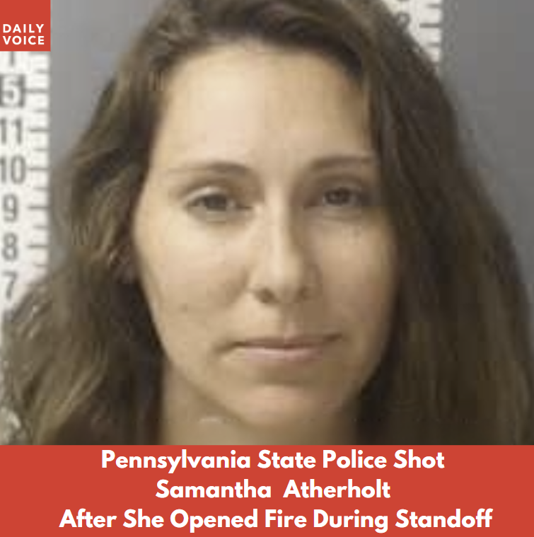 🚨 A Pennsylvania state trooper shot Samantha Atherholt after firing multiple shots during a standoff, officials say. 🚨 dailyvoice.com/pa/harrisburg/…