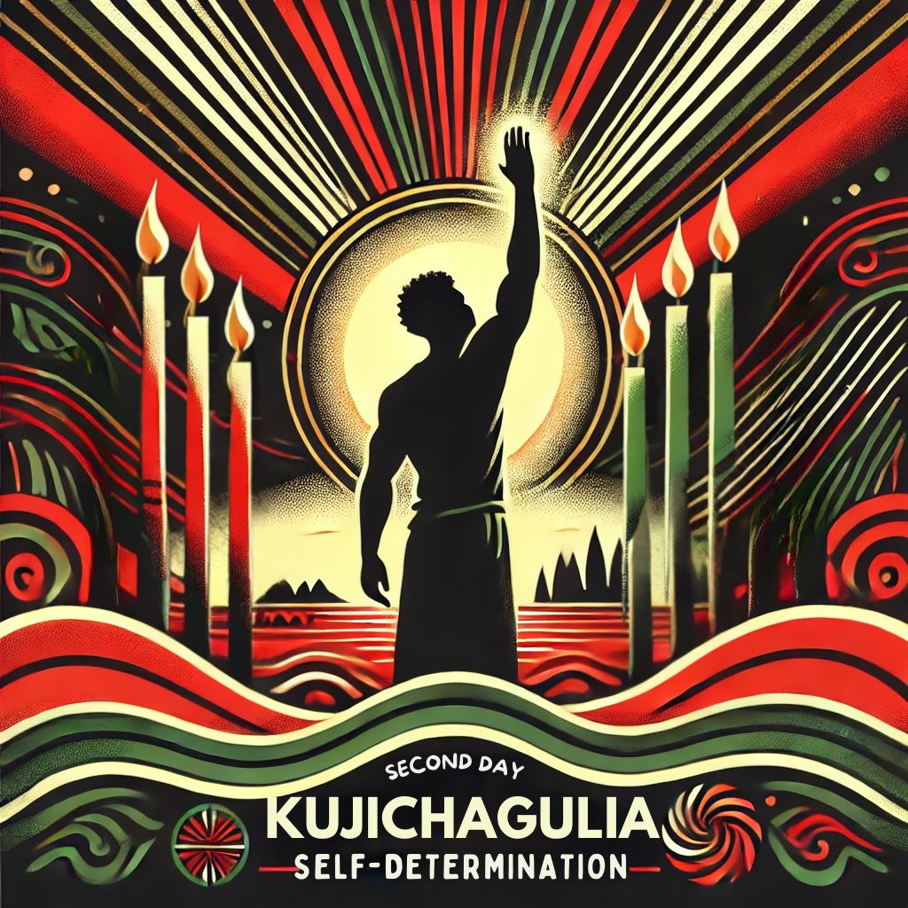 Today, we celebrate Kujichagulia—Self-Determination. Let’s honor our power to define, create, and speak our truth. ✨ #Kwanzaa #Kujichagulia #SelfDetermination | PAFF Passes on SALE NOW @ Paff.org