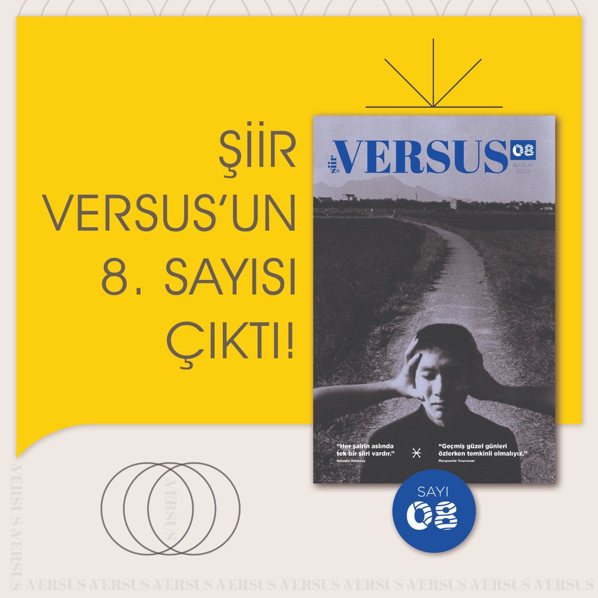 Şiir Versus'un 8. Sayısı Çıktı!