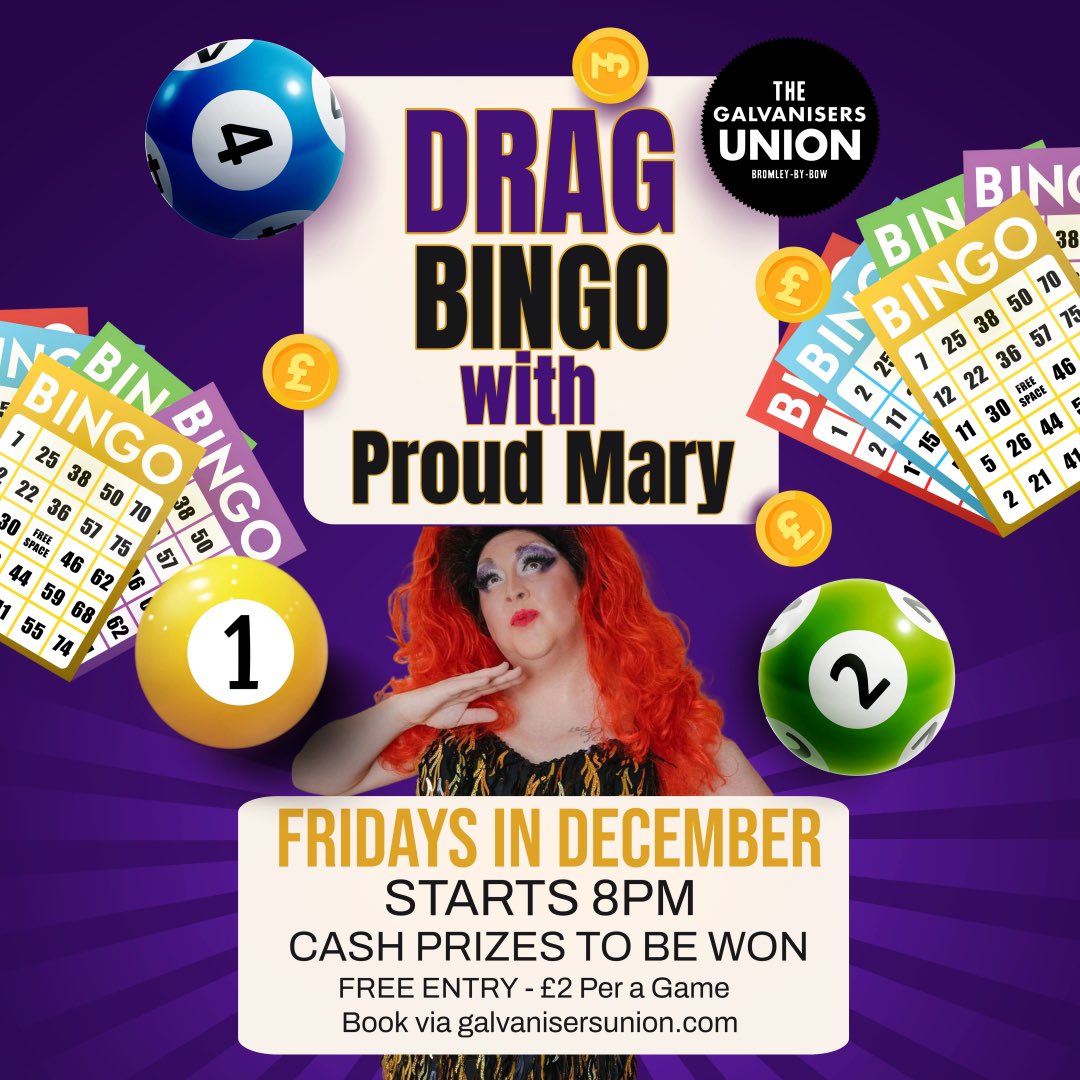 Join us for the last Bingo of the year!