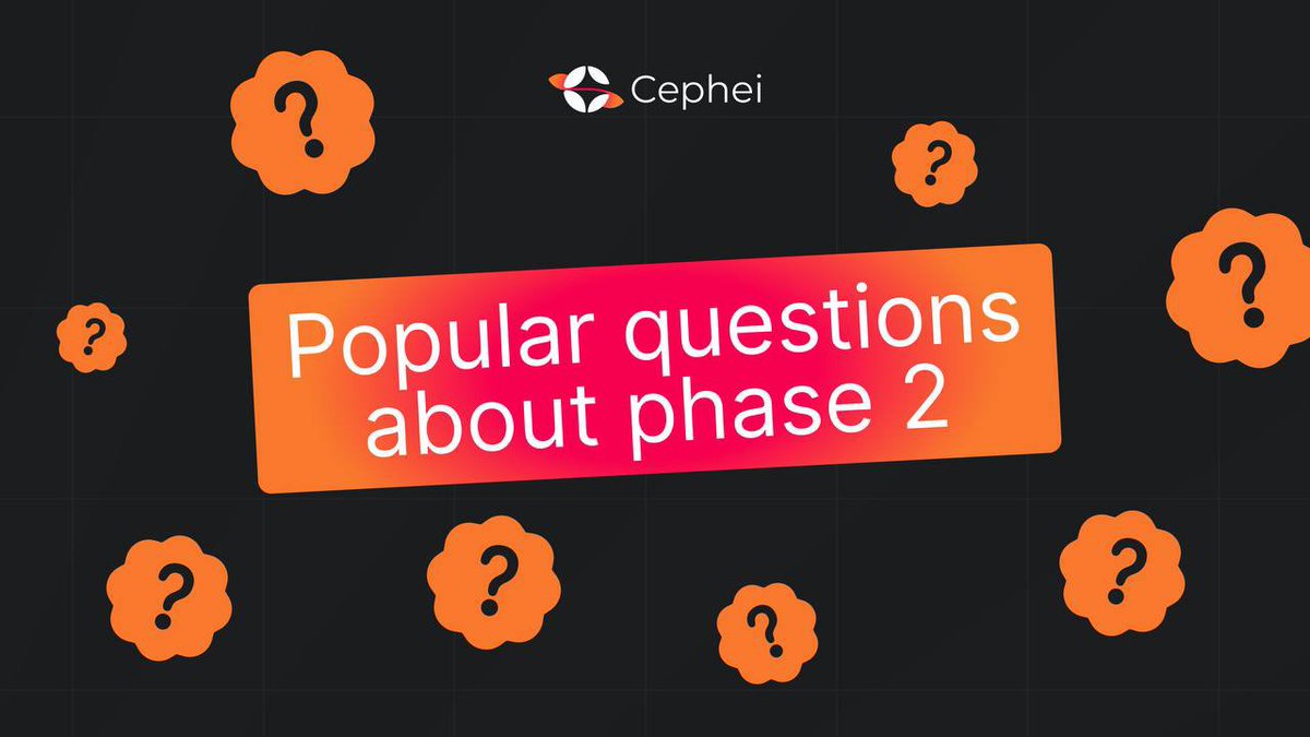 🪐 Cephei — Phase II information

In this post, we want to explain why you might have recently encountered some issues when using our protocol. 

🟠 Errors are popping up when using testnet.
If you use a wallet such as Tonkeeper, you have most likely already encountered this