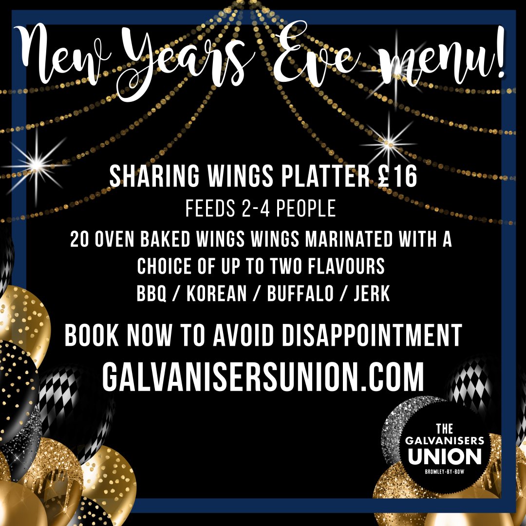Join us New Years Eve for a drink or two! Free Entry plus DJ!