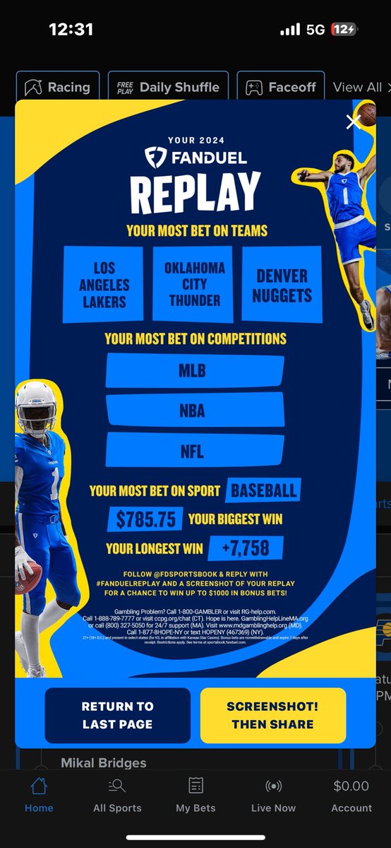 King_Zean's tweet photo. @FDSportsbook #FanDuelReplay https://t.co/i2ufmSoGz9