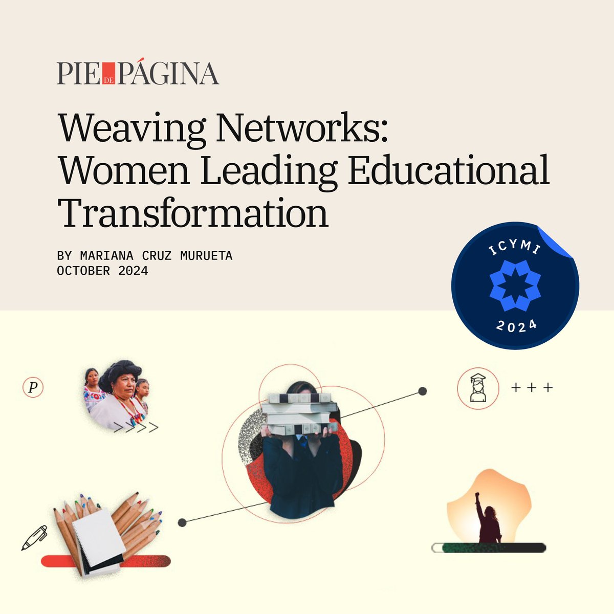 edc.org (@edctweets) on Twitter photo #ICYMI: Our own Mariana Cruz Murueta wrote a piece for <a href="/PdPagina/">Pie de Página</a> on educational transformation led by women in Mexico and around the world. Read more: piedepagina.mx/entretejiendo-… #communitiesofpractice #knowledgenetworks #ICYMI: Our own Mariana Cruz Murueta wrote a piece for <a href="/PdPagina/">Pie de Página</a> on educational transformation led by women in Mexico and around the world. Read more: piedepagina.mx/entretejiendo-… #communitiesofpractice #knowledgenetworks