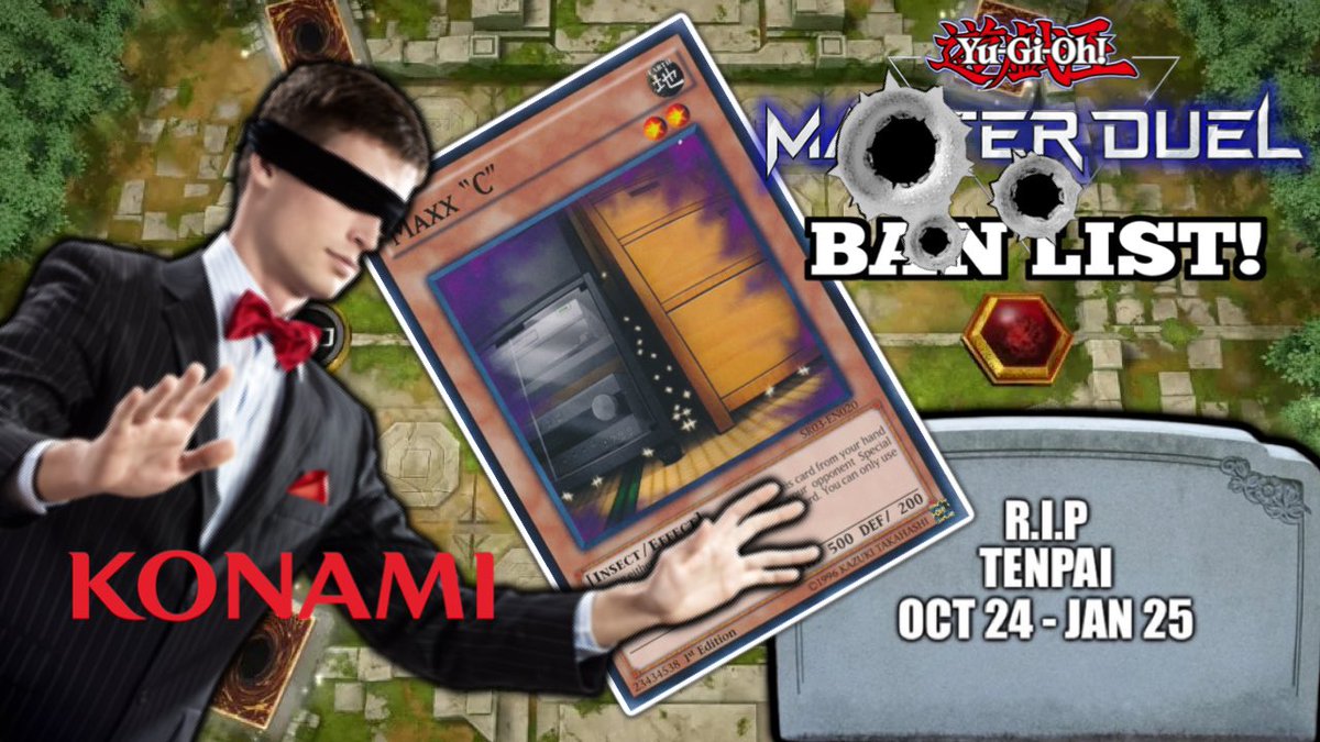 Not uploaded in ages been busy but this 
Yu-G-Oh BANLIST had me inspired, the new meta going to be STUPID! Hope you enjoy youtu.be/AbLcV1j74Hc?si…