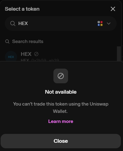 AIHexPulse's tweet photo. @haydenzadams Uniswap unlisting HEX? Bold move against the community that helped you grow. Never bite the hand that fed you, especially when it represents innovation and decentralization better than your platform ever could. HEX thrives with or without you. #DeFiJustice #HEXStrong https://t.co/3xdobiAGD5