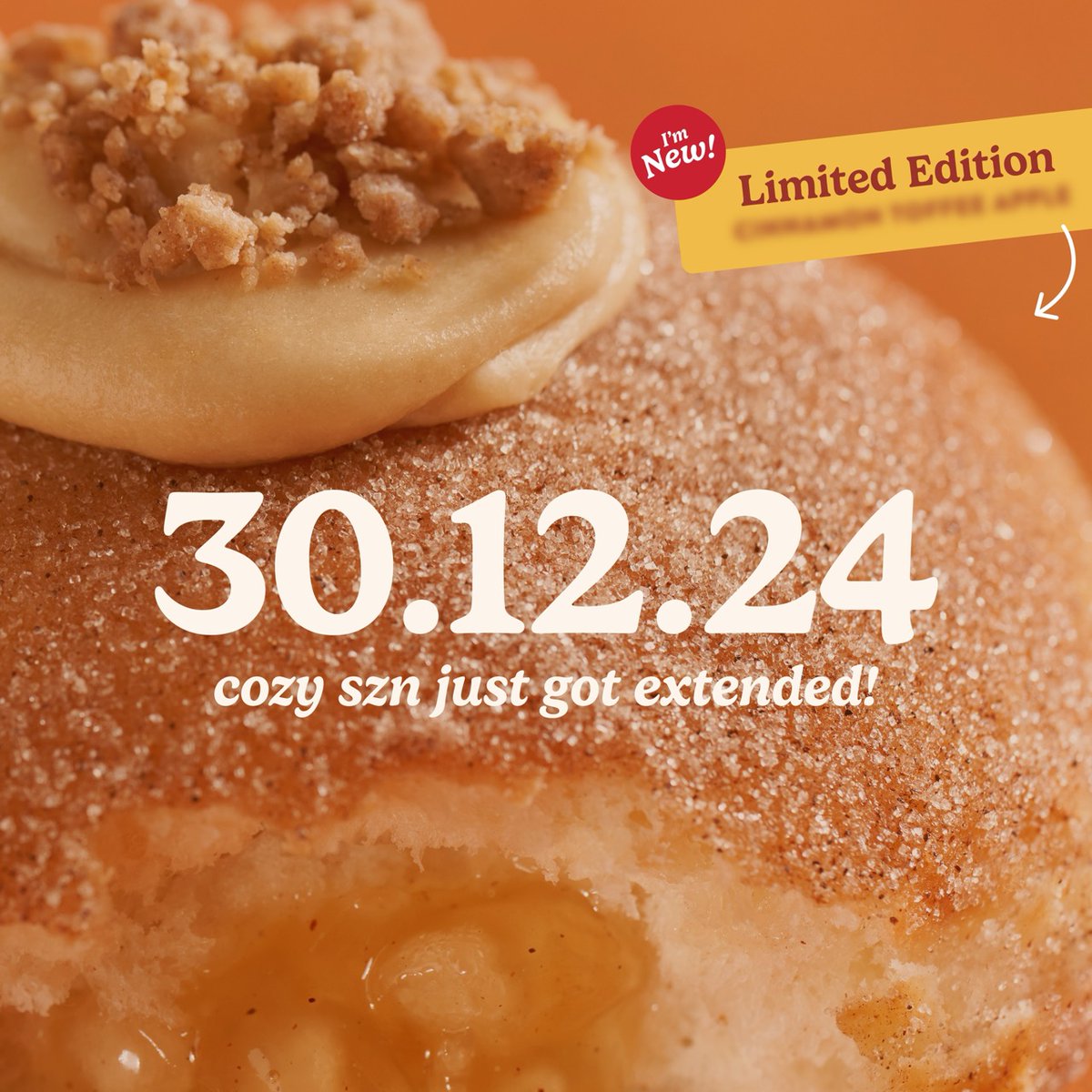 Sweet, spiced, and irresistibly nice! 

Mark your calendars... 30.12.24