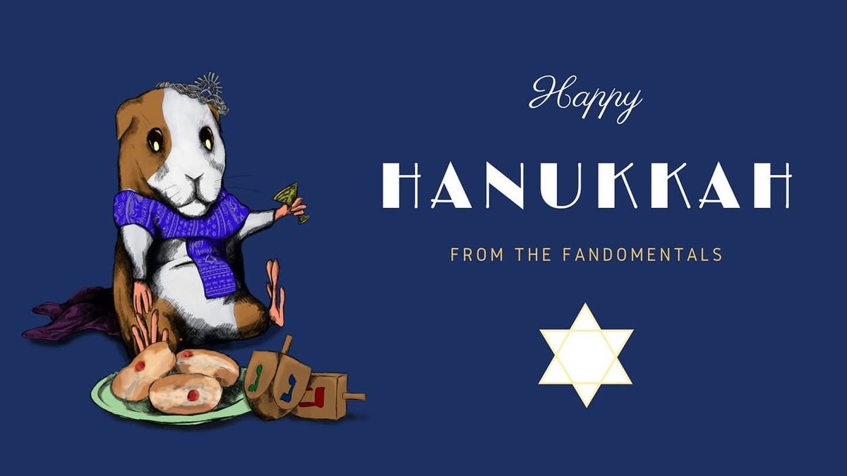 Queen Carol would be remiss if she did not wish everyone a Happy Hanukkah on behalf of the Fandomentals staff! Chag Chanuka sameach!