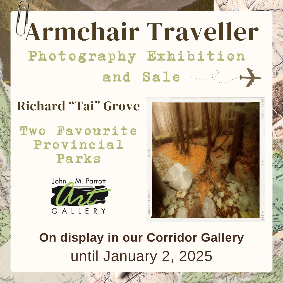 Armchair Traveller: Two Favourite Ontario Provincial Parks by Richard “Tai” Grove
On display in the Corridor Gallery until January 2, 2025!