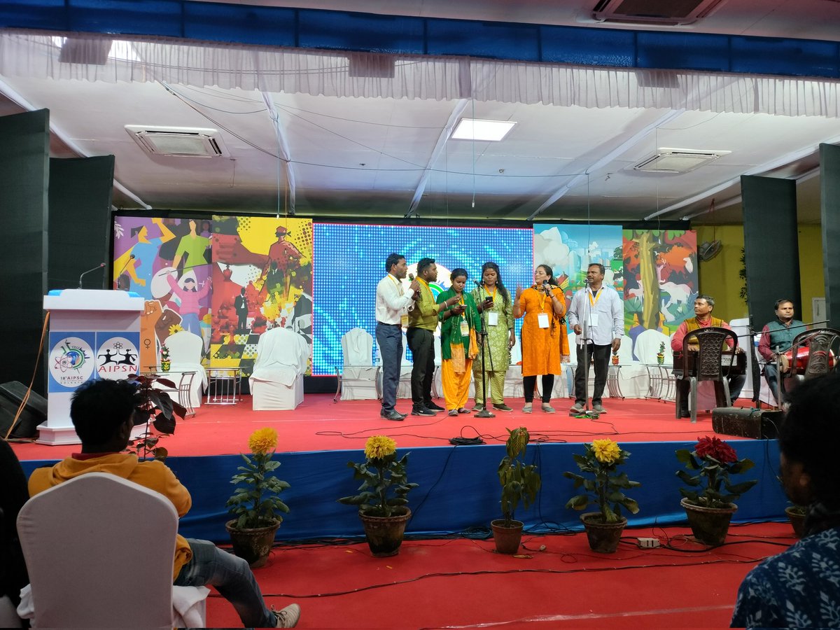 gsaipsn's tweet photo. Cultural program from Madhya Pradesh @ #18AIPSC 18th All India People's Science Congress @Kolkata 27 Dec to 30 Dec https://t.co/obxpDm0eo4