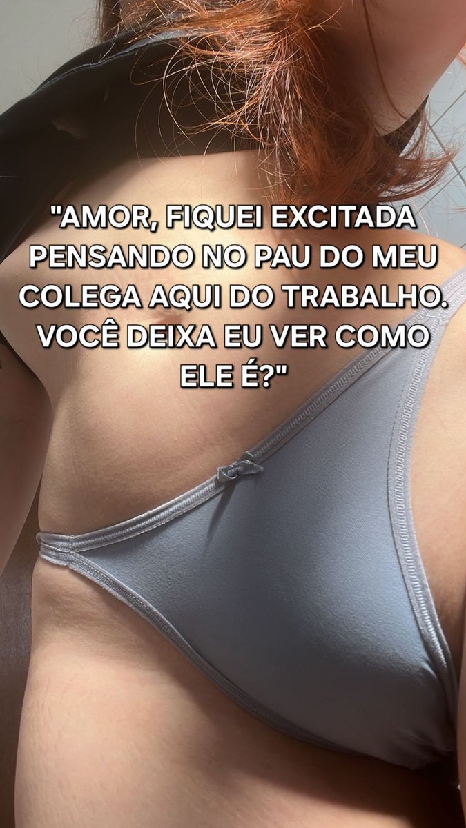 desafioesposa's tweet photo. #desafioparaesposa #voyeur #cuckold #exibicionismo #hotwife #corninho #corno #chifre #traicao #chifrudo #esposa #cheating #cheatingwife #hotpast #xotaawards #Pintoawards

Essa ruiva do casal @Fqy9218 tá doidinha pra dar pra outro. O que acham dela? https://t.co/aswCbUlFp4