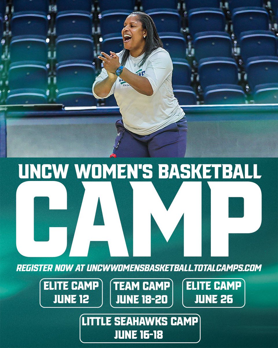 Sign up today‼️

The early bird special for Little Seahawks camps ends December 31st! 🗓️🙌

👉 UNCWwomensbasketball.totalcamps.com