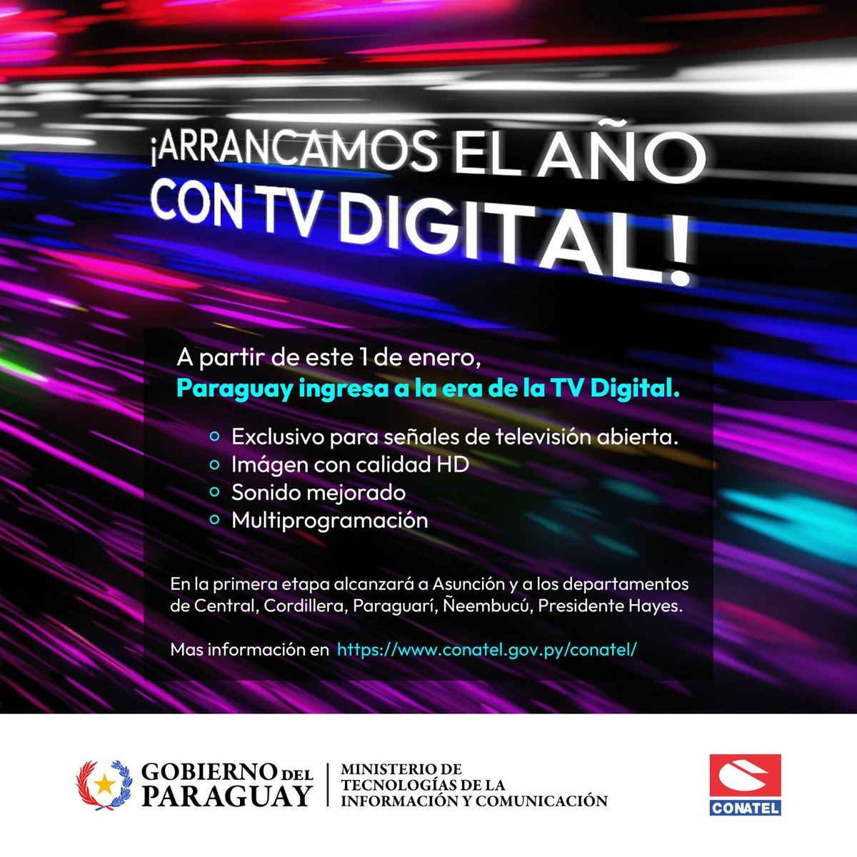 MITIC Paraguay tweet media