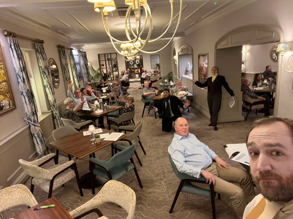 Thank you to The Borrowdale Hotel for having us for our FINAL mystery of 2024 on Boxing Day! We loved joining your guests (and some very cute doggies) to solve a final case of A Christmas Killing!