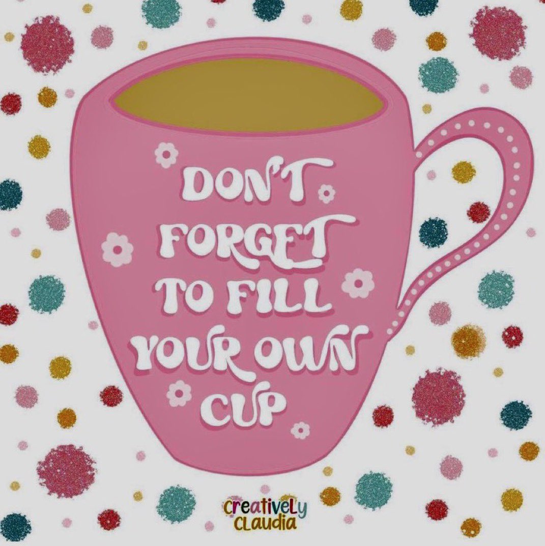 SatOnMeeting's tweet image. Do not forget to fill your own Cup‼️💖✨😊🧿
#selflove
#selfcare
#youcannotpourfromanemptycup
#takeabreak 
#relaxrefreshrecharge