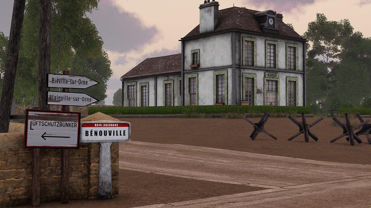HeavyOrdWorks's tweet photo. Another banger before the end of the year!

After years in the shadows, we are thrilled to announce the release of the Benouville terrain, featuring the iconic Pegasus Bridge, as a free workshop mod for the Spearhead 1944 CDLC. Created by Swurvin as independent mod.

#Arma3 https://t.co/JtYNEF2Y05