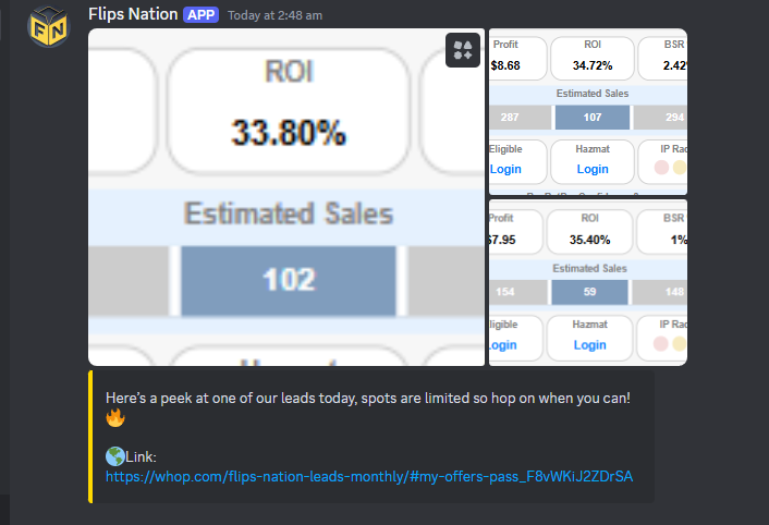 FLIPS NATION AMAZON tweet media