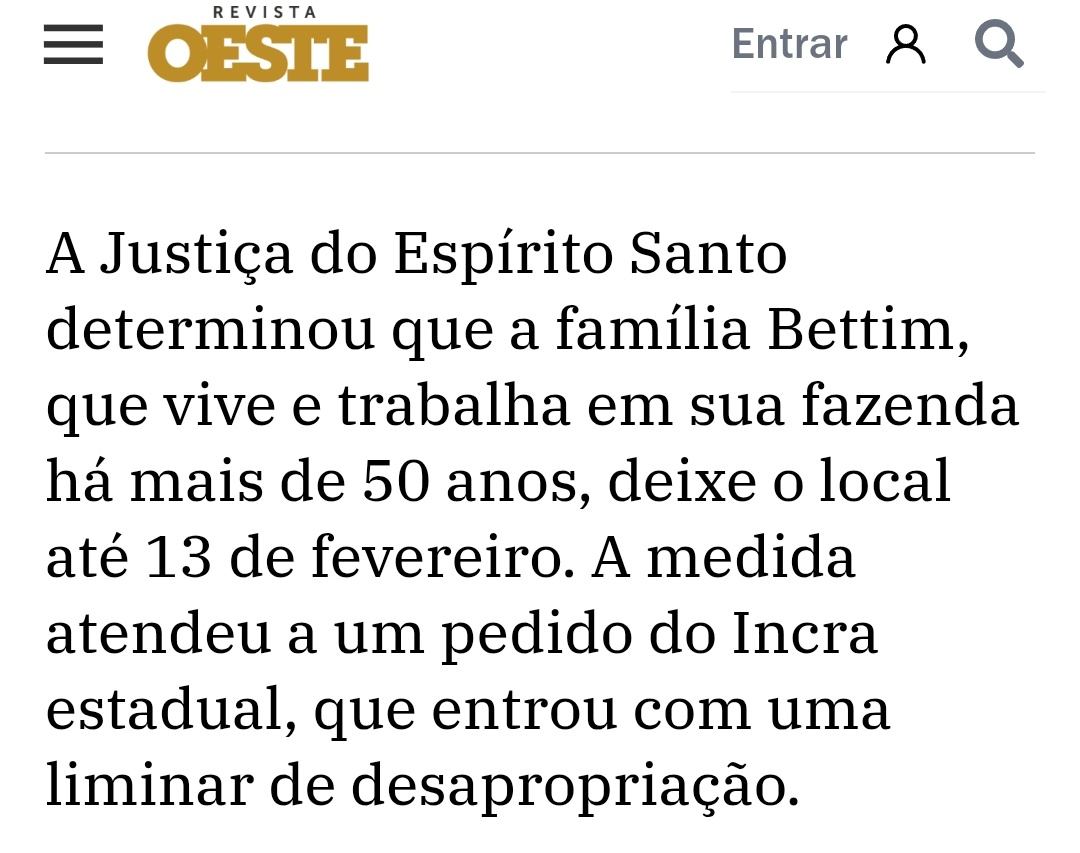 Mi_L_again's tweet photo. Absurdamente ultrapassado, caótico, lulista! A propriedade é da família há 50 anos, tem plantação, tem gado! Tem trabalho e tem dono.
PRA ONDE IRÃO OS BETTIM?
MST tomará suas terras!
#ForaMST #INCRA #ES #BRASIL2024 https://t.co/AI1eVVl1Wm