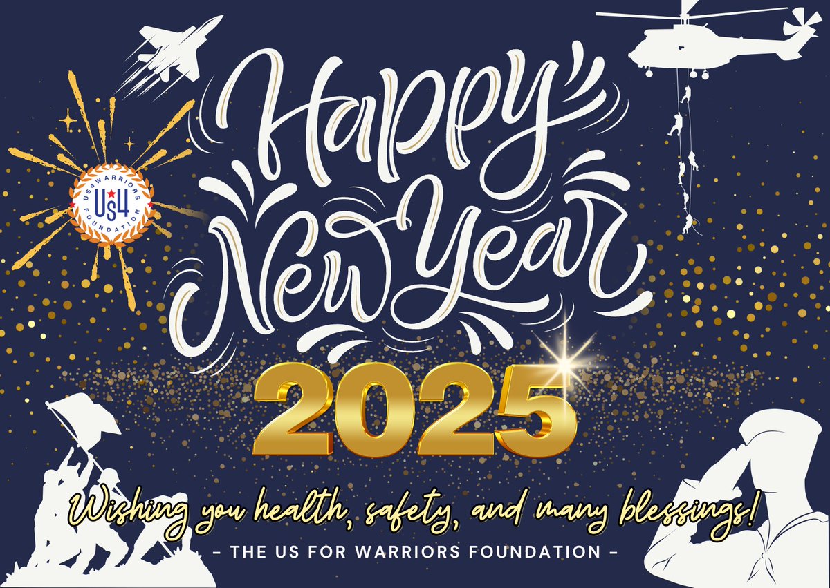 Us4Warriors's tweet photo. 🎉 Here's to an awesome 2025! Together, we've served over 80K warriors &amp; their families, &amp; we're just getting started. Let's make the new year even more impactful! 💪

Wanna help? Every little bit counts. Even your End-of- Year tax deduction. Donate here: https://t.co/jIzA2fzThr https://t.co/oinw7J55wN