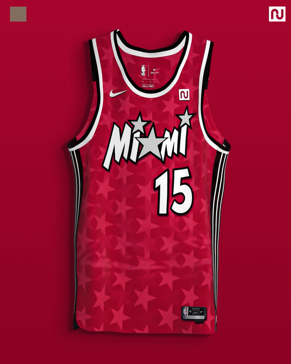 miami heat jersey design