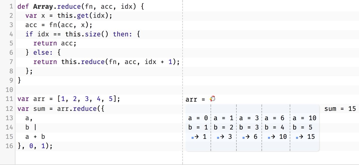 Alex Warth (@alexwarth) on Twitter photo If you're a fan of <a href="/worrydream/">Bret Victor</a>'s Inventing on Principle, check out Seymour, a live programming environment I made with <a href="/sakekasi/">Saketh Kasibatla</a>.
harc.github.io/seymour-live20… If you're a fan of <a href="/worrydream/">Bret Victor</a>'s Inventing on Principle, check out Seymour, a live programming environment I made with <a href="/sakekasi/">Saketh Kasibatla</a>.
harc.github.io/seymour-live20…