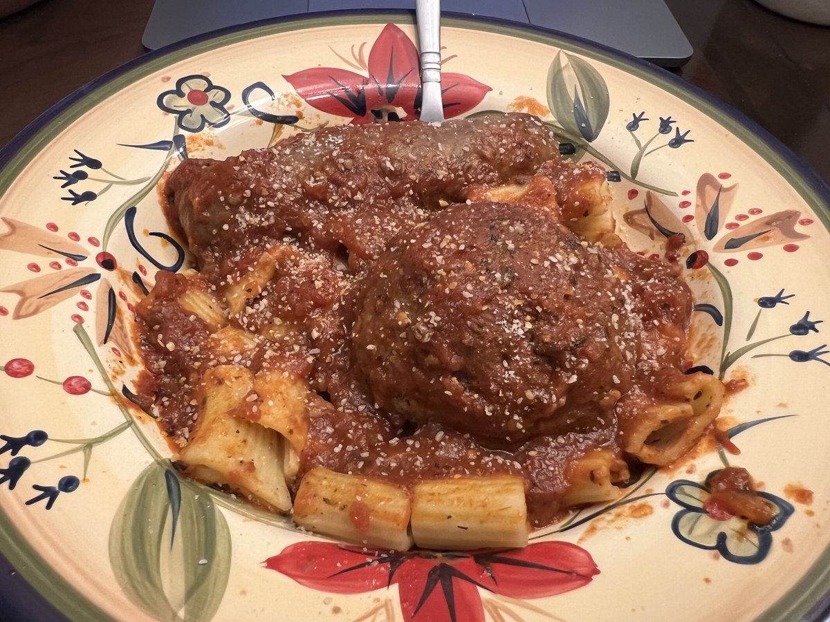 <a href="/GeoffStoddart/">Geoff Stoddart</a> Same. I told myself that I was done with my Italian food after last night's 5th serving across 4 days. 

NOPE. Finished off the last plate today when I went surveying the options in fridge.