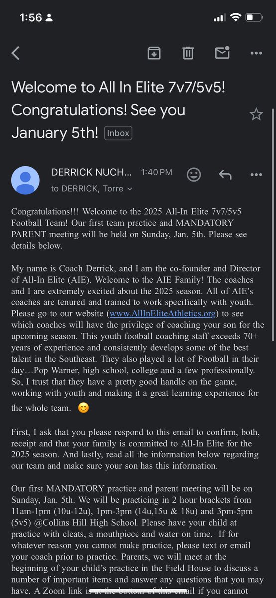 Elias St Mary (@efs702) on Twitter photo Good Afternoon!!! I would like to announce that I made the AIE 5v5 roster #AGTG <a href="/CoachBeck56/">CORY BECK 🦅🏈</a> <a href="/CollinsHillFB/">Collins Hill Eagles Football</a> <a href="/Daverin_Geralds/">Daverin Geralds</a> #5v5 Good Afternoon!!! I would like to announce that I made the AIE 5v5 roster #AGTG <a href="/CoachBeck56/">CORY BECK 🦅🏈</a> <a href="/CollinsHillFB/">Collins Hill Eagles Football</a> <a href="/Daverin_Geralds/">Daverin Geralds</a> #5v5