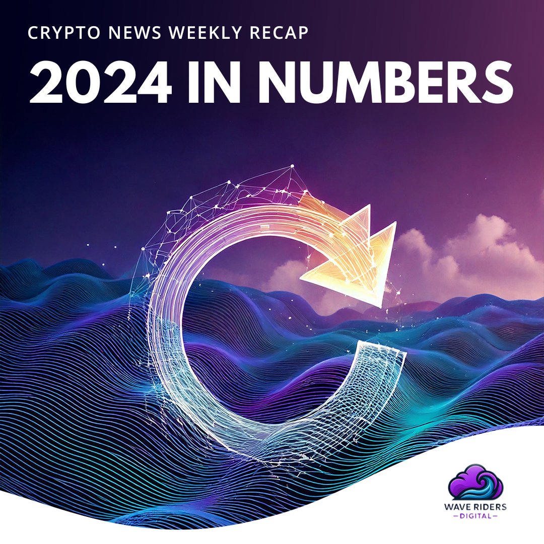 WaveRidersSMM's tweet photo. This Year in Crypto 📅

As the year winds down, let’s reflect on the groundbreaking moments that defined crypto in 2024.

Let’s dive into the stats that tell the story of an unforgettable year! 🌊

$3.91 Trillion: Crypto’s Market Cap Milestone 🌍

The #crypto market hit an all-time high market capitalization of $3.91 trillion on December 16, surpassing global giants like @Apple and @Microsoft . A historic year for the industry!

$123 Billion: The Rise of Crypto ETFs 📈

Spot #bitcoin ETFs didn’t even exist in the U.S. last year. Today, they hold $123 billion in assets. #Ethereum ETFs are catching up too, with $12 billion in assets under management. Institutional investors are reshaping the landscape.

$1 Billion: AI Meets Crypto 🤖

2024 saw $1 billion in venture capital poured into the #AI x Crypto sector. This convergence fueled innovative projects, with market caps for AI-related crypto protocols skyrocketing from $5 billion in late 2023 to over $60 billion today.

99%: Ethereum’s Scalability Revolution 🔗

$ETH transaction costs have dropped 99% since 2021, thanks to scaling solutions like Base. Sending $USDC on Ethereum now costs less than a penny - an incredible leap for usability.

273: A Pro-Crypto Congress Takes Office 🇺🇸

This year’s U.S. elections brought 273 pro-crypto lawmakers to Congress, laying the groundwork for a regulatory framework that could unlock new growth opportunities in 2025.

$100,000: Bitcoin’s Record-Breaking Year 💎

$BTC surpassed six figures for the first time on December 4, peaking at $108,000. With growing institutional interest, analysts suggest this could just be the beginning.

2025: Let’s Get Ready! 💪

From record-breaking milestones to regulatory advancements, 2024 has set the stage for an even bigger year ahead. Stay tuned as we dive into the trends shaping the future of crypto. 🌟

Which number stands out most to you?

Stay ahead in the ever-evolving crypto landscape!

Let’s craft a strategy tailored for your brand.

Learn more: https://t.co/Pwm6NVjWML