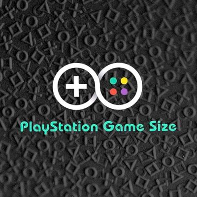 PlayStation Game Size tweet media