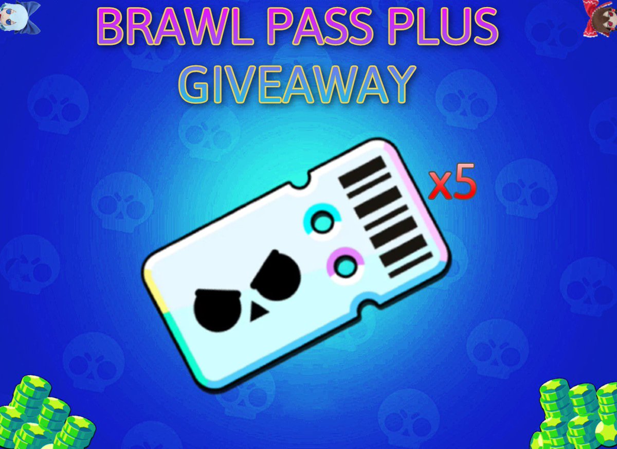 👾x5 Brawl Pass Plus Giveaway👾 

To enter:
⭐Follow <a href="/MikeNuggetsz/">mike💛</a>
❤️Like 
🔁Retweet

Ends in 7 days 🗓️

#BrawlStars #BrawlPassGiveaway