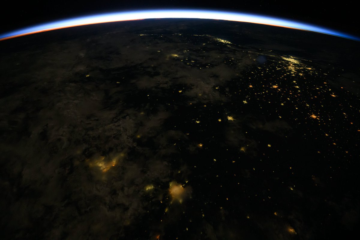 The Exp 72 crew orbited into 2025 experiencing 16 sunrises and sunsets over 250 miles above the Earth. Viewed here are pictures of sunrises taken recently from the orbiting lab.