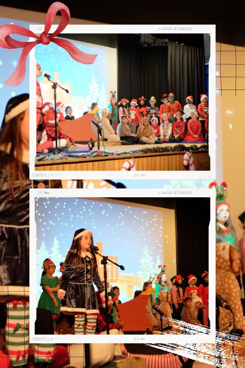 2nd Class did an incredible job performing Ralph the Reindeer for their Christmas show! 🦌🎄 Ralph stepped in to save the day when Rudolph caught a cold, and the whole performance was filled with festive fun and cheer! Well done, everyone! 🎅👏