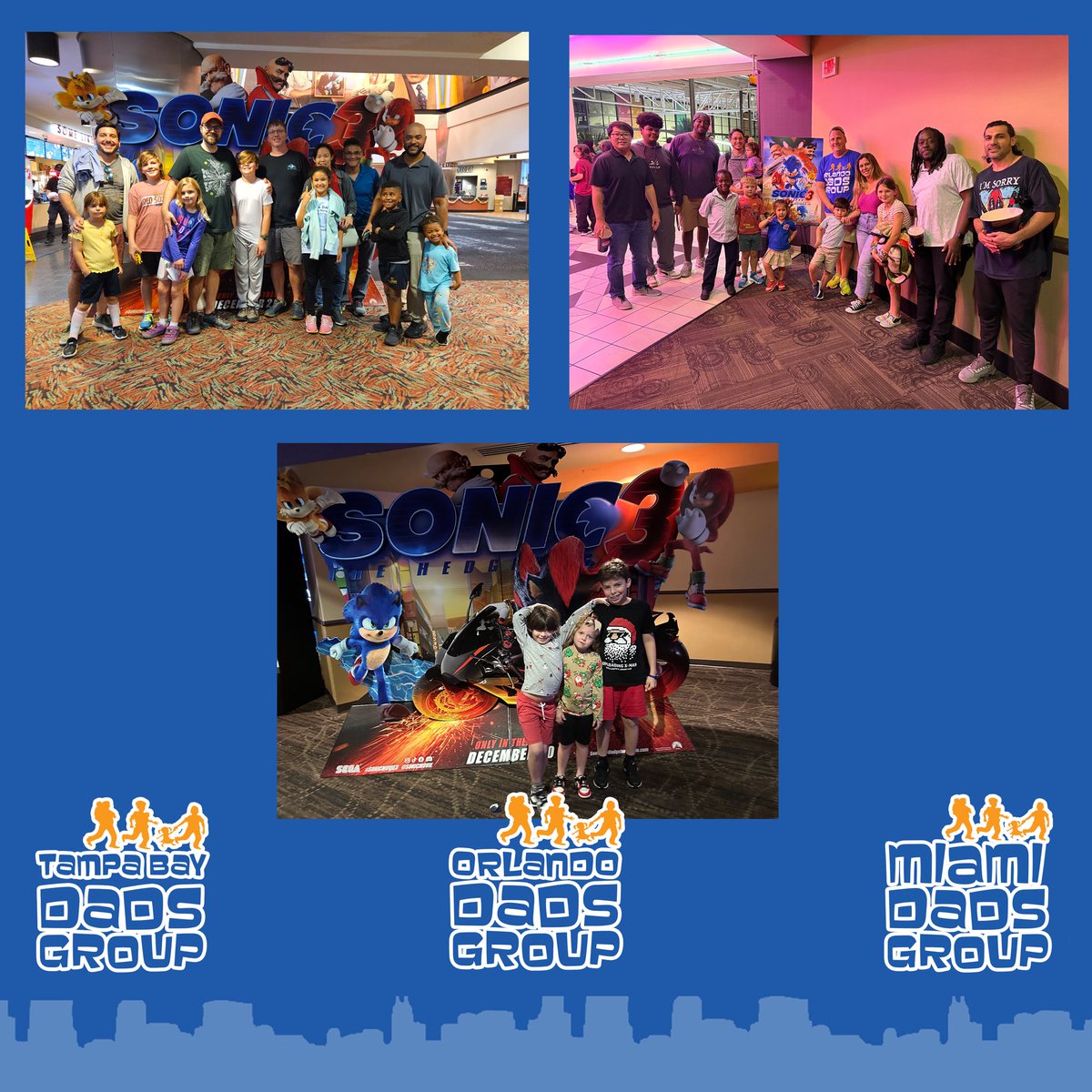 orlandodads's tweet photo. As 2024 ends, the Orlando Dads Group is so grateful to the Tampa and Miami City Dads Group. Our collective meetups have reached a lot of dads in the Florida area. We look forward to more fantastic meetups in 2025 together! 

#nodadalone #orlandodads #CityDads #fatherhood https://t.co/zixROVdUlJ
