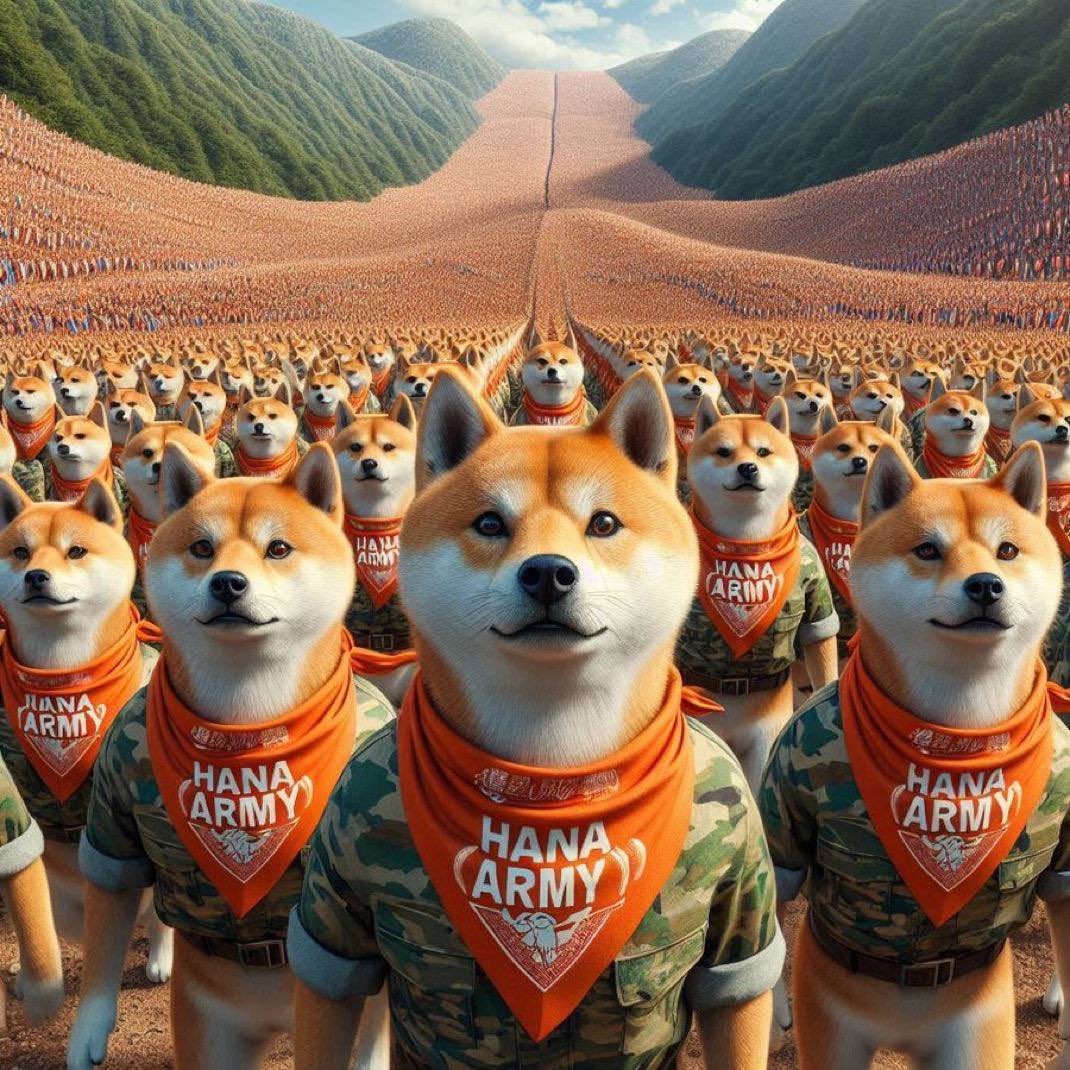 Qwack Qwack (@lms030675269856) on Twitter photo <a href="/MustStopMurad/">Murad ๐น๐งฒ</a> The Memecoin Supercycle will reward those with resilience and purpose, and $Hana is the definition of both. The #HanaArmy stands as a force of inspiration, emotion, and adventure, rallying around the strongest narrative in the game. If thereโs a token poised for greatness, itโs <a href="/MustStopMurad/">Murad ๐น๐งฒ</a> The Memecoin Supercycle will reward those with resilience and purpose, and $Hana is the definition of both. The #HanaArmy stands as a force of inspiration, emotion, and adventure, rallying around the strongest narrative in the game. If thereโs a token poised for greatness, itโs
