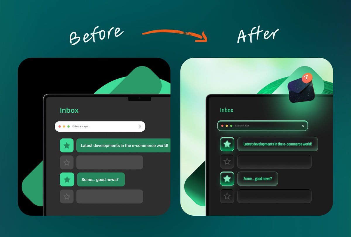 I'm not a big fan of glow effects, but this is a major change for me!
It truly takes the design to another level. 

I’m even thinking of creating a Framer template inspired by this style.

First, I need to sign up for Framer, though. 😅