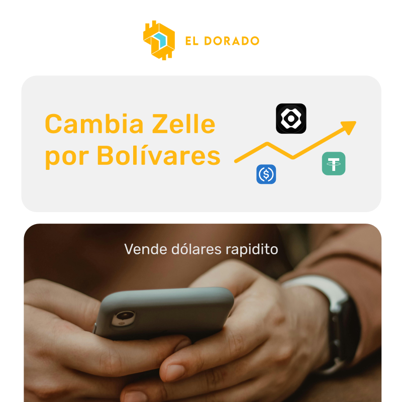 eldoradoio's tweet photo. ¿Quieres pasar de Zelle a bolívares sin complicaciones?

Descubre El Dorado y haz el cambio al instante.