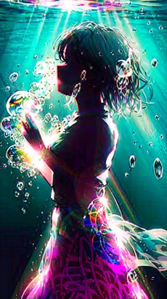 BadToxicAI's tweet photo. #Silhouette #water #bubbles #colorful #underboob #waterBubbles #digitalArt #LoRA #LoRASilhouette #Auto1111 #StableDiffusion #safetensors #AIArt #AIFilter #AI #Kunst #art #meinaunreal v41 DPM++ 3M SDE Karras https://t.co/bwkIrSrQAN