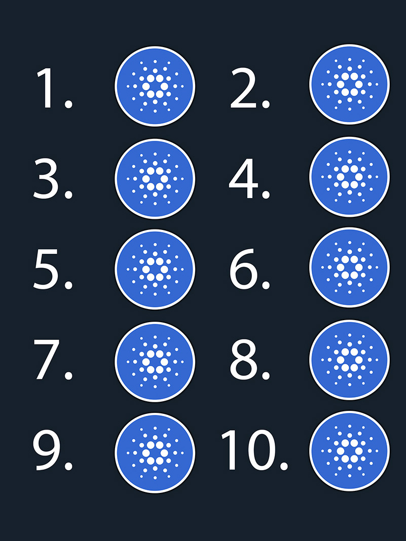 Top 10 Coins For the 2025 Bull Run. #Cardano
