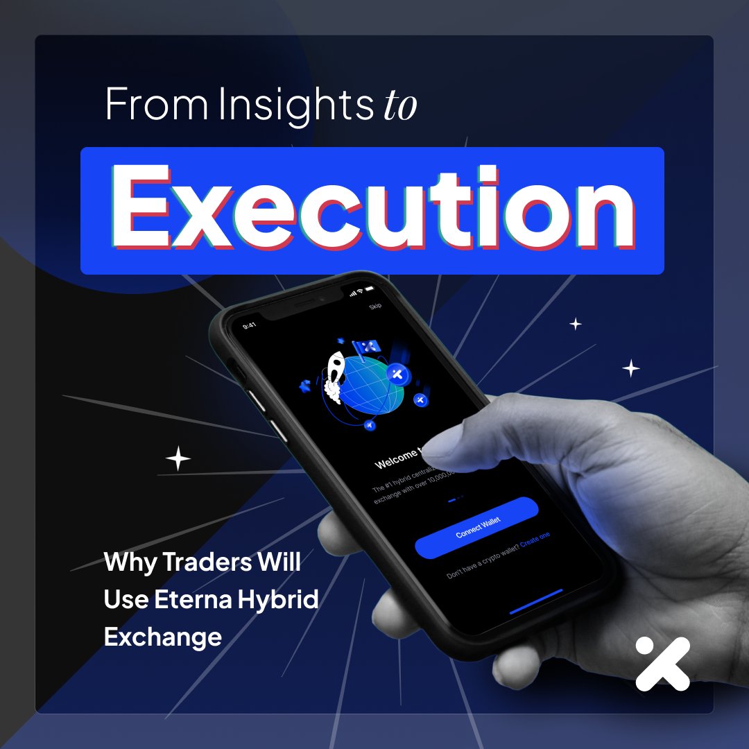 We understand what traders need—control, efficiency, and rewards. That’s why Eterna combines:
🔐 KYC-free trading for total asset ownership.
💸 Lower fees with EHX token benefits.
📊 Advanced tools to analyze and act faster.
Eterna isn’t just an exchange; it’s a hybrid solution