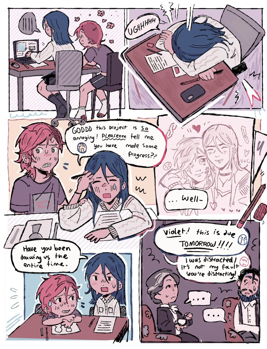 fishieguy's tweet photo. Study date! https://t.co/x0ba5y28F0