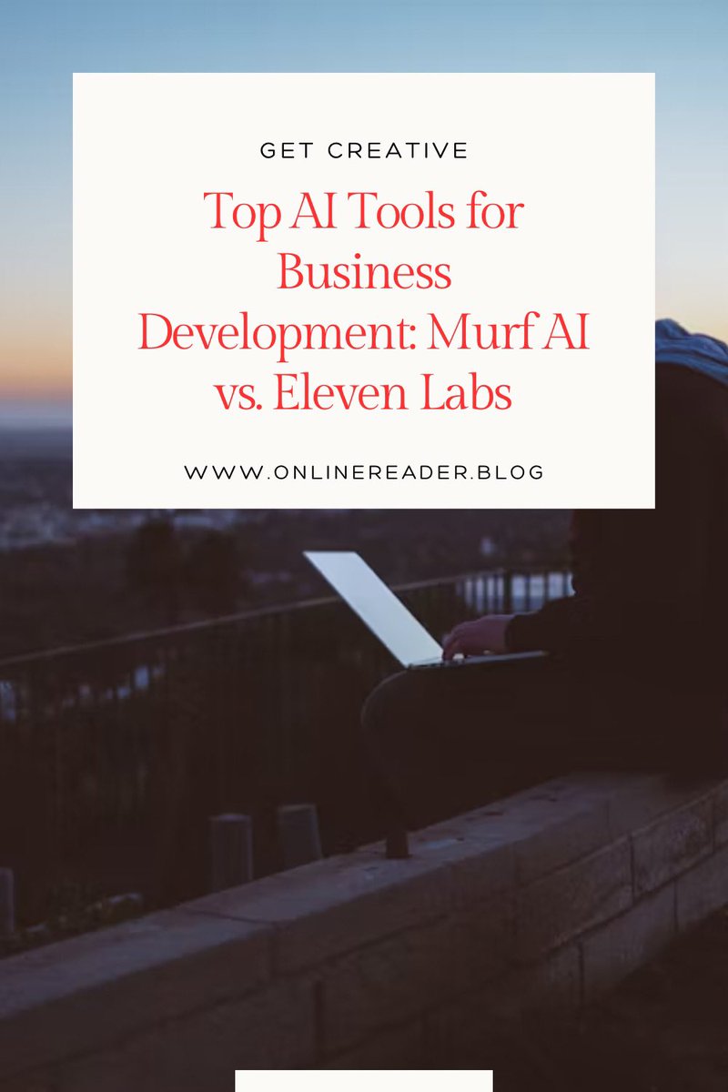 onlinereadblog's tweet image. Boost Your Business! See why Murf AI and Eleven Labs are the best tools for small business growth in 2024 onwards. 💼#BusinessDevelopmentAI #TopAIToolsForBusiness #MurfAI #ElevenLabsAI 

onlinereader.blog/choose-your-pe…