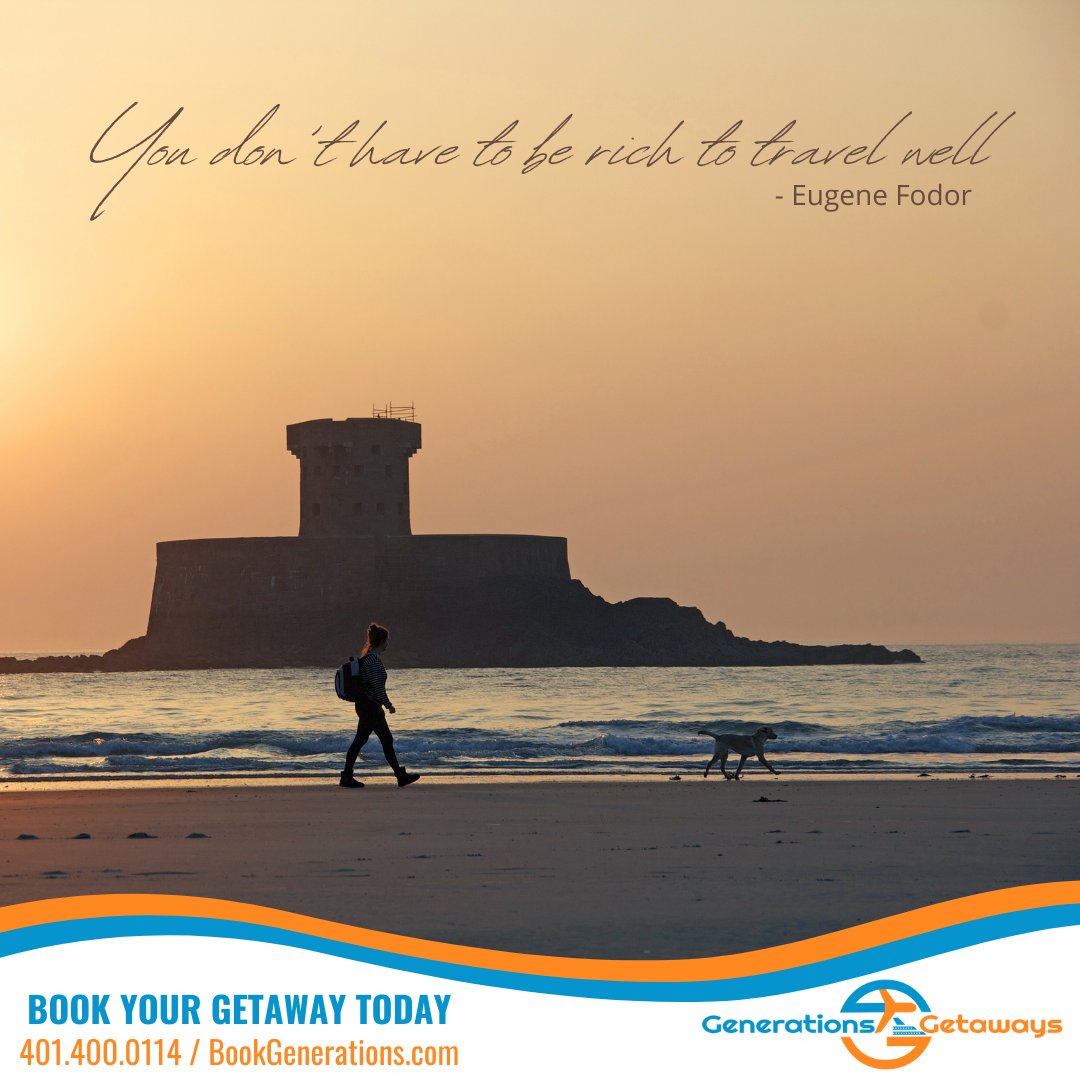 GenGetaways's tweet image. Travel is for everyone and can fit every budget. Where would you like to go?

#travel #vacation #getaway #allinclusive #resort #cruise #caribbean #europe #beach #family #quotetoliveby #travelquotes #GenerationsGetaways #BookGenerations