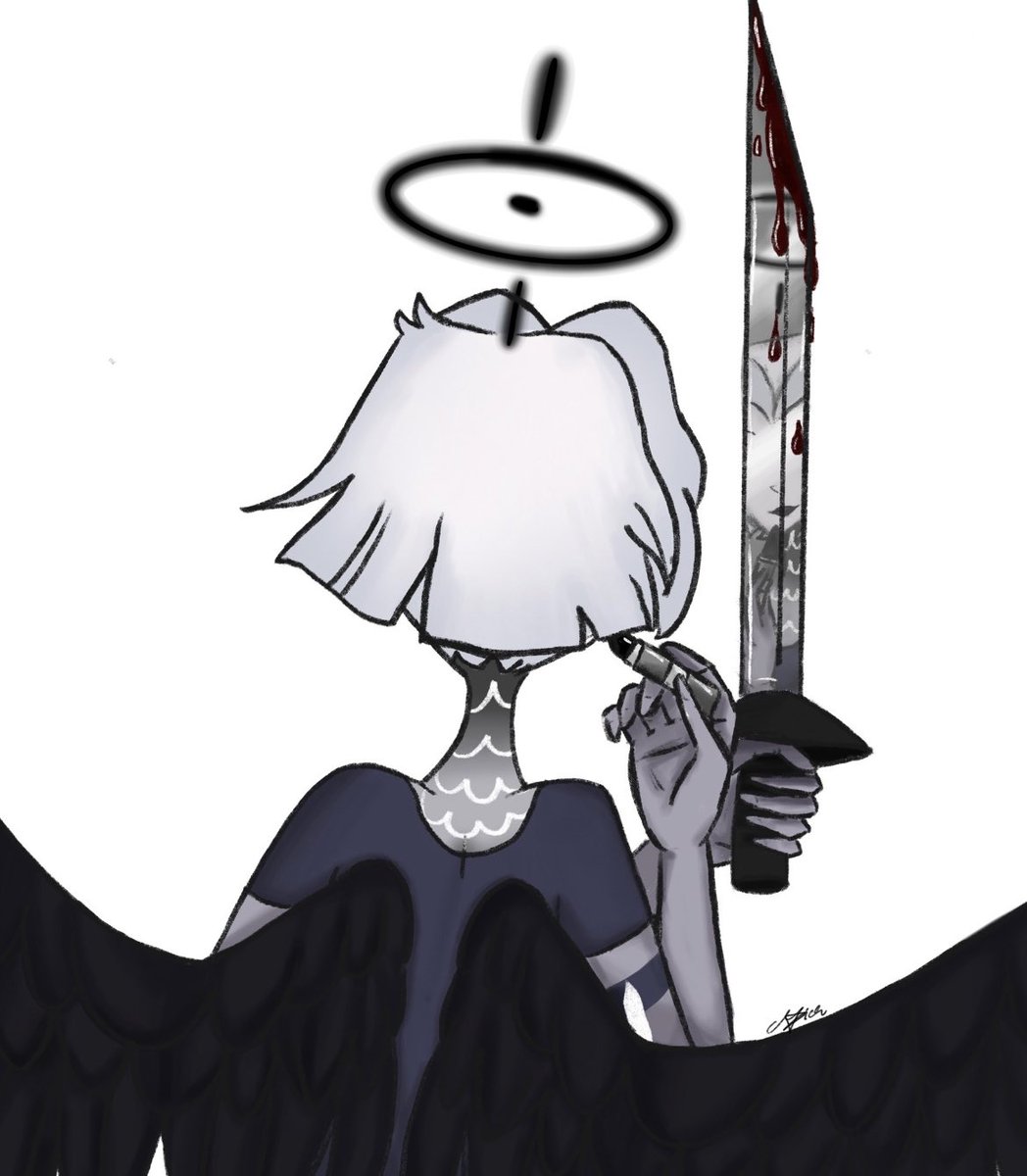 old ass piece from august. was pretty proud back then. #hazbinhotel #hazbin #hazbinhotellute #hazbinfanart #hazbinhotelfanart #lutehazbin #hazbinlute #fanart