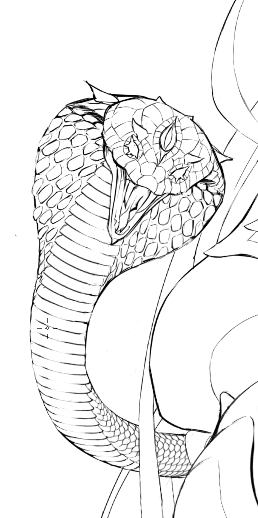 うーむ蛇厄介すぎる～ 