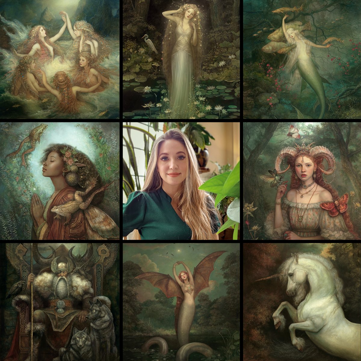 My #ArtvsArtist2024 ♥ Here are a few of the oil paintings I created this year. Thank you for the support and encouragement from all of you here. I hope to keep working hard and learning, and I'm excited to see what the coming year has in store for my work!⁠
#artvsartist