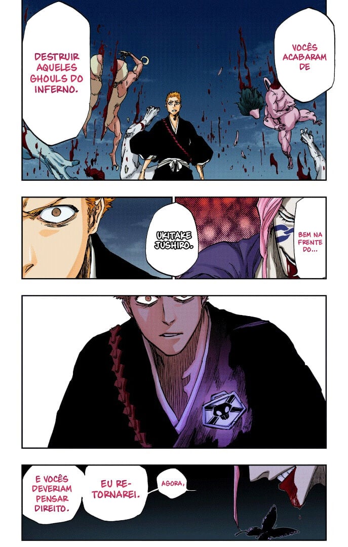 igorsekainovel's tweet photo. Eu achava estranho no começo, mas depois de um tempo jurei que era só pra soar bonito.
(A licença do Ichigo estar sendo mostrada é pra evidenciar que vai ter relevância no futuro ou é só porque foi o Ukitake que deu isso pra ele?)
#BleachHellArc https://t.co/wro0945WAr