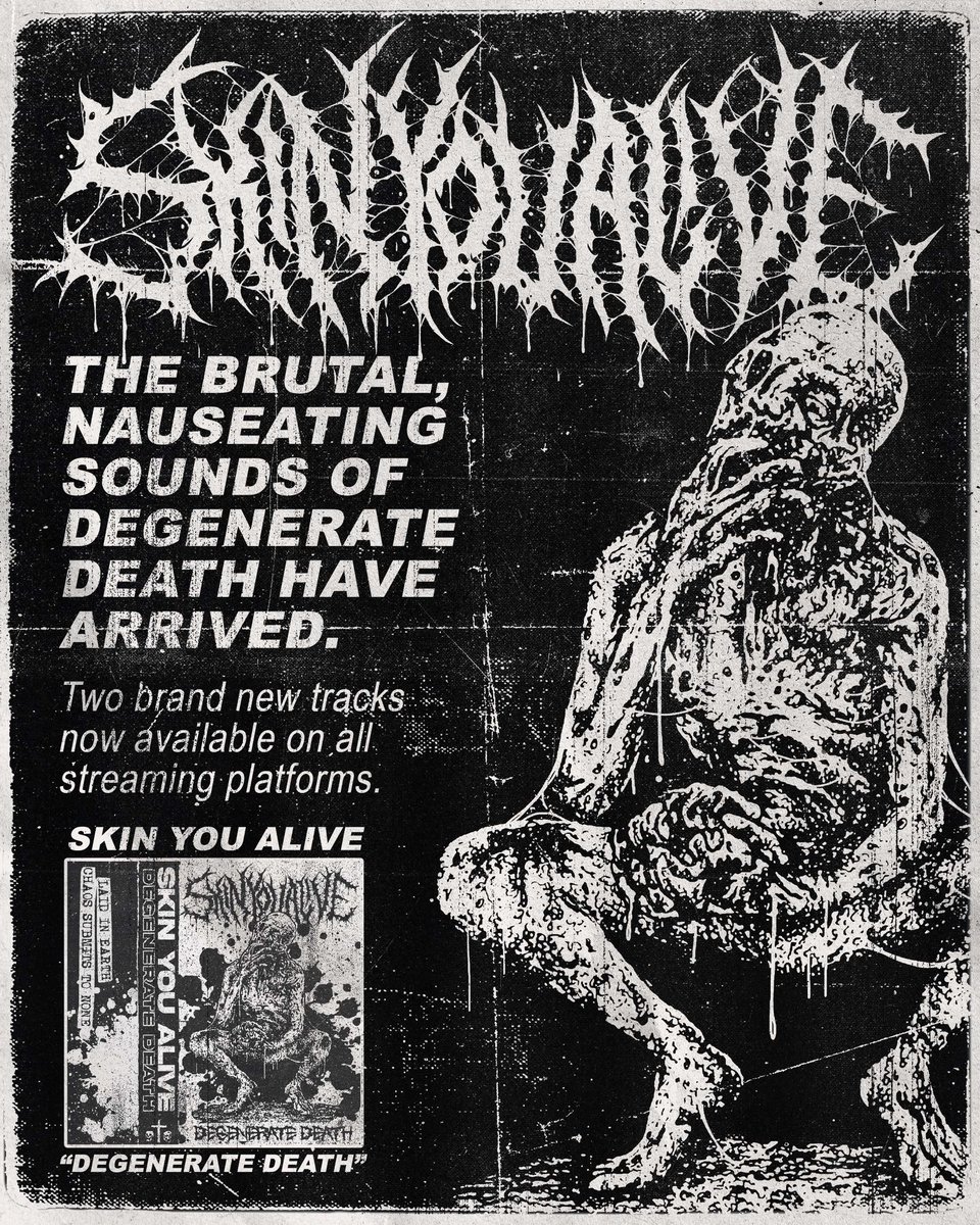 Merry Christmas ya filthy animals. Two tracks of Degenerate Death are available wherever you wanna listen. Run it up!!!