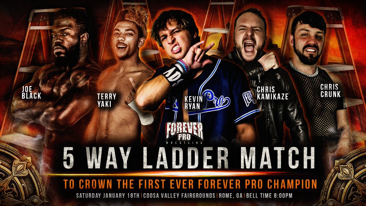 hookandstretch's tweet photo. A few matchup graphics for @Forever_ProW . Taking commissions next year. Very good deals. HMU! https://t.co/yXtRo7hVJz