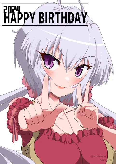 クリスちゃんハッピーバースデー#戦姫絶唱シンフォギア#雪音クリス生誕祭#雪音クリス生誕祭2024#symphogear 