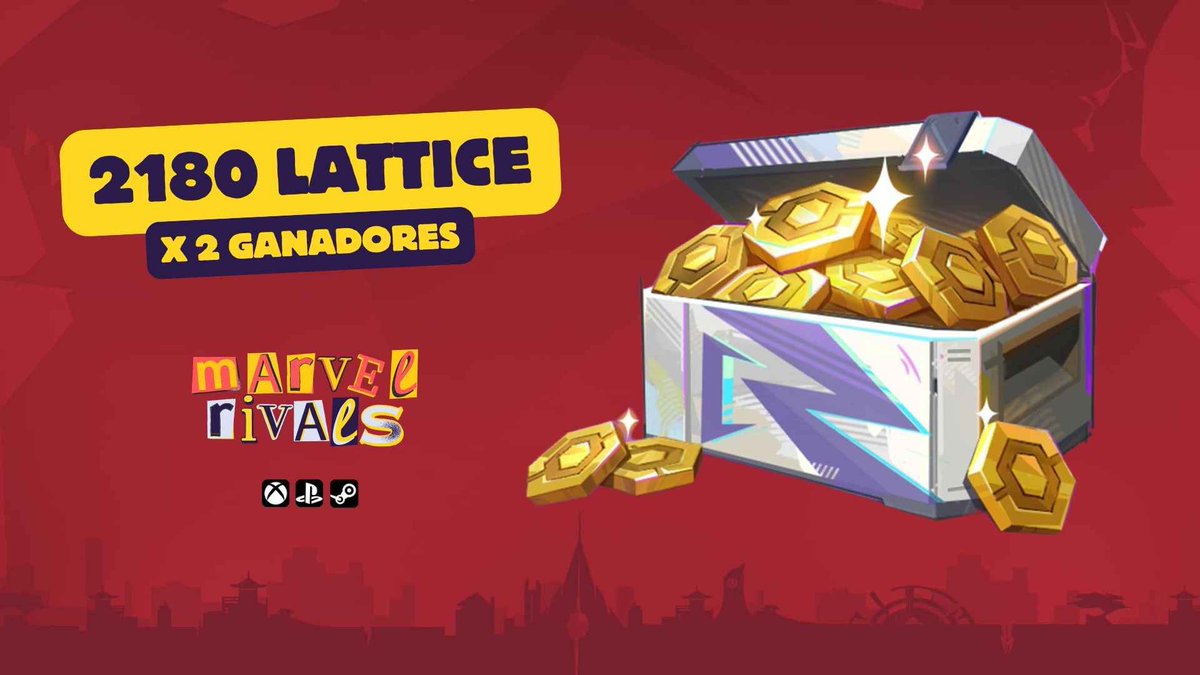 Toniki (@toniki20) on Twitter photo 🎁Sorteo Toniki x <a href="/MarvelRivalsES/">Marvel Rivals ES</a>🎁
2180 Lattice para 2 ganadores
Para participar
♥️Sigue a <a href="/MarvelRivalsES/">Marvel Rivals ES</a>
♥️Sigue a <a href="/Toniki20/">Toniki</a>
Participación extra, entra en el discord de la comunidad (no oficial) de Marvel Rivals ES 👉discord.gg/marvelrivalses
⚡Resultados el 3 de enero 🎁Sorteo Toniki x <a href="/MarvelRivalsES/">Marvel Rivals ES</a>🎁
2180 Lattice para 2 ganadores
Para participar
♥️Sigue a <a href="/MarvelRivalsES/">Marvel Rivals ES</a>
♥️Sigue a <a href="/Toniki20/">Toniki</a>
Participación extra, entra en el discord de la comunidad (no oficial) de Marvel Rivals ES 👉discord.gg/marvelrivalses
⚡Resultados el 3 de enero